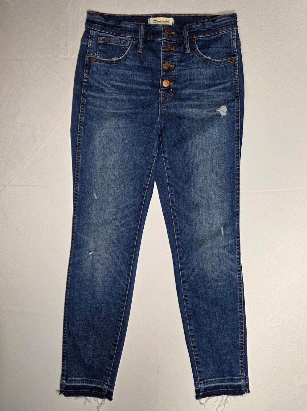Madewell 10" High-Rise Skinny Jeans Size 27